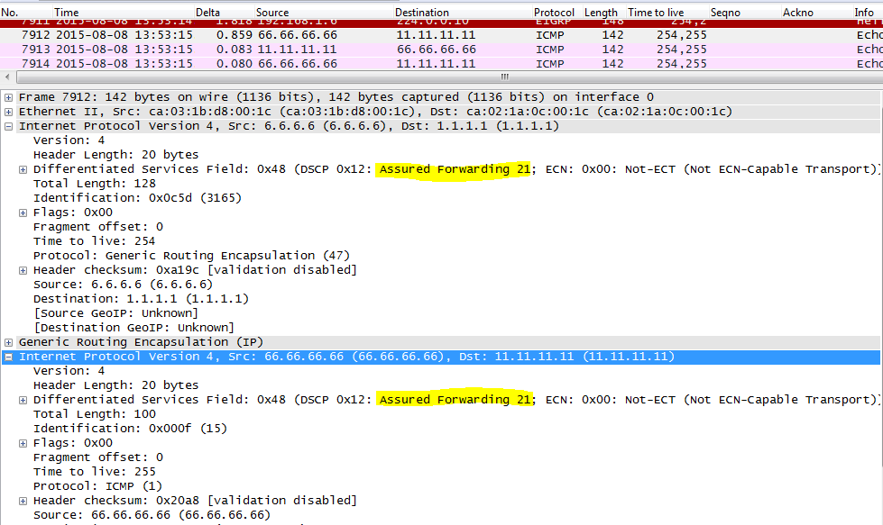 DMVPN QoS without preclassify